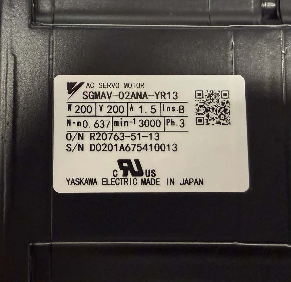 AC Servomotor SGMAV-02ANA-YR13