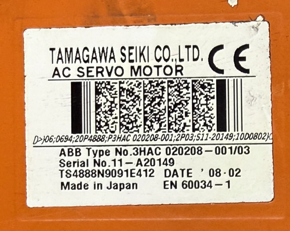 ABB AC Servo Motor 2,3-Axis